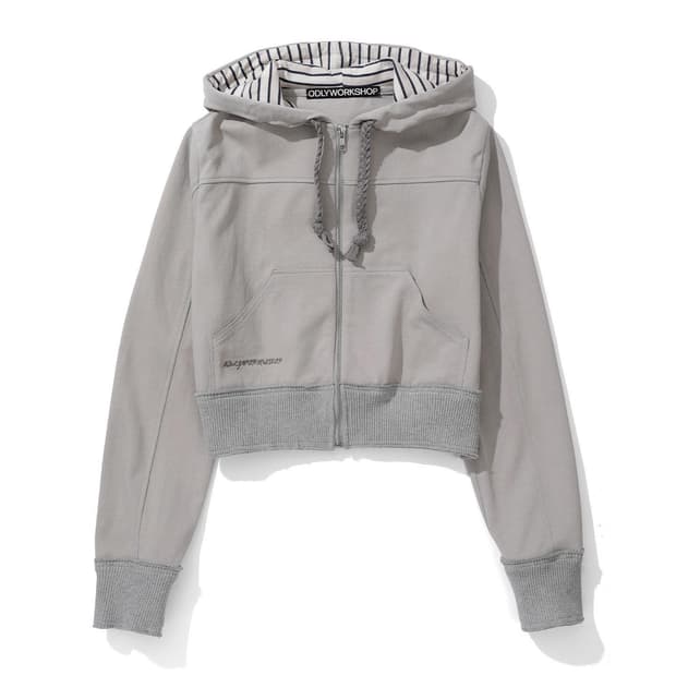오들리워크샵 후드집업