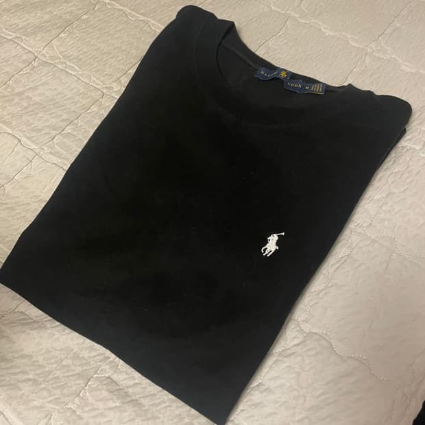 폴로 블랙 반팔