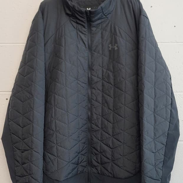 [빅사이즈] 언더아머 콜드기어 리액터 런 하이브리드 풀집업 바람막이 판매