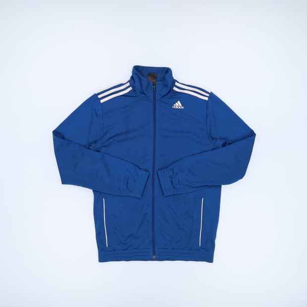 [100] 아디다스 블루 트랙탑 져지 집업 1103HR3