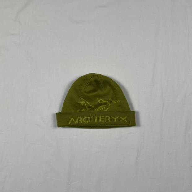 아크테릭스 arcteryx 로고 비니 모자