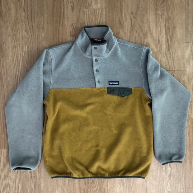 파타고니아 신칠라 옐로우/그레이 L