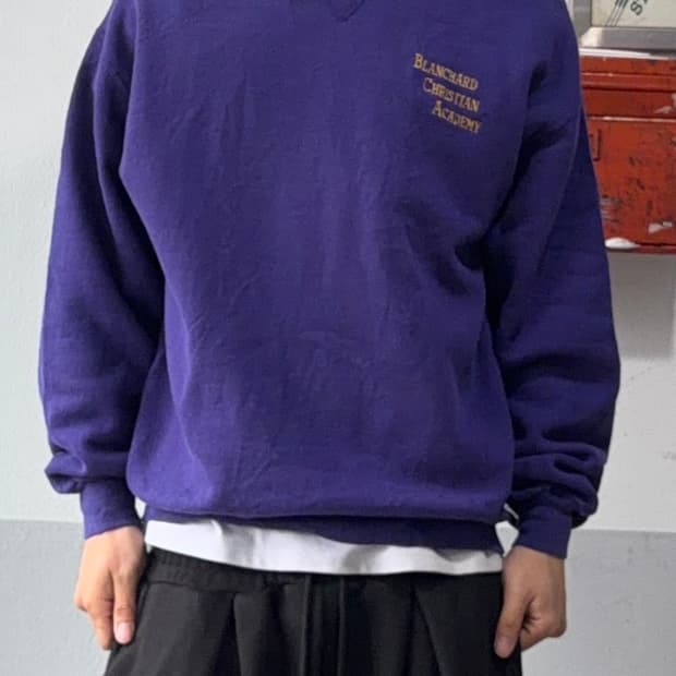 90‘s MADE IN USA 러셀 맨투맨