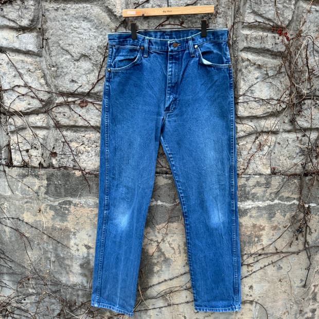 90s 랭글러 usa 빈티지 13mwz 카우보이컷 웨스턴 데님 팬츠