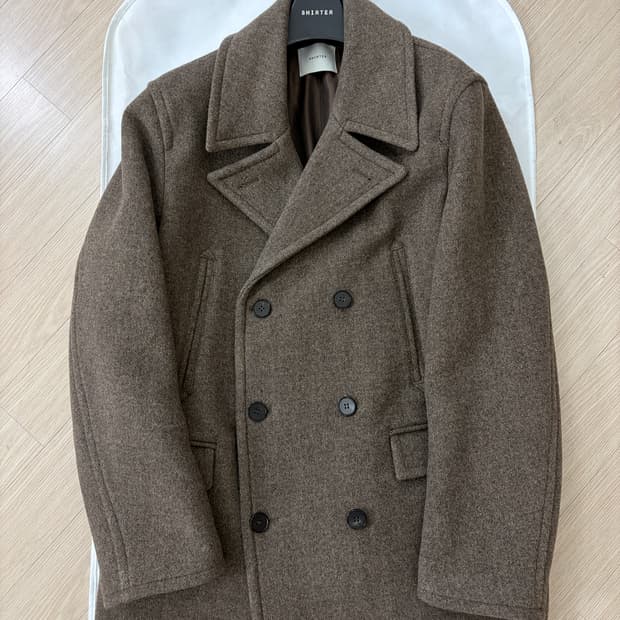 셔터 피코트 HBT 브라운 M 새상품