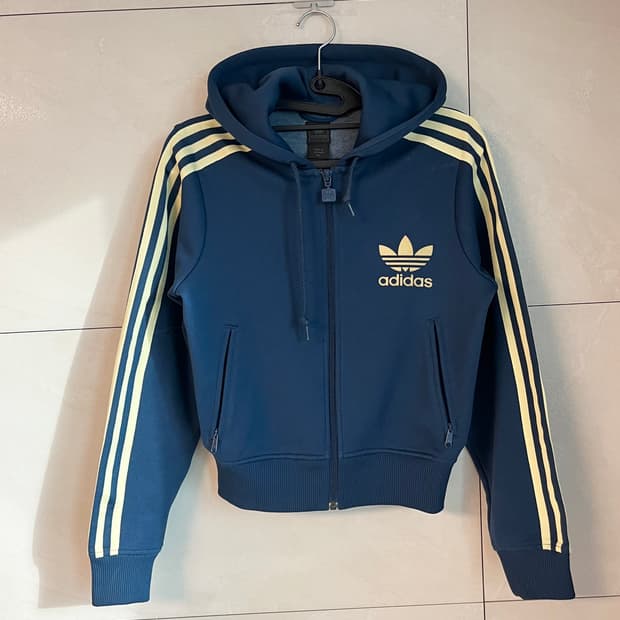 아디다스 파이어버드 후드 져지 네이비 (85)