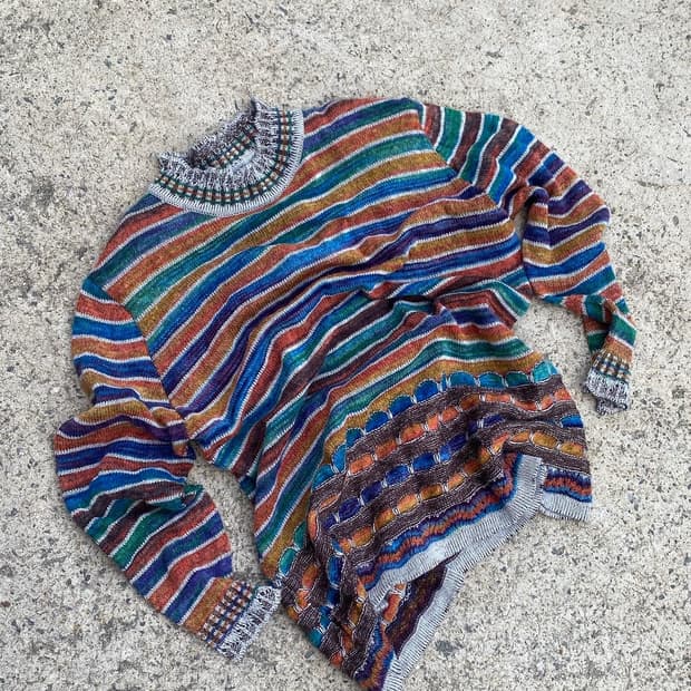 Japanese vintage women's knit