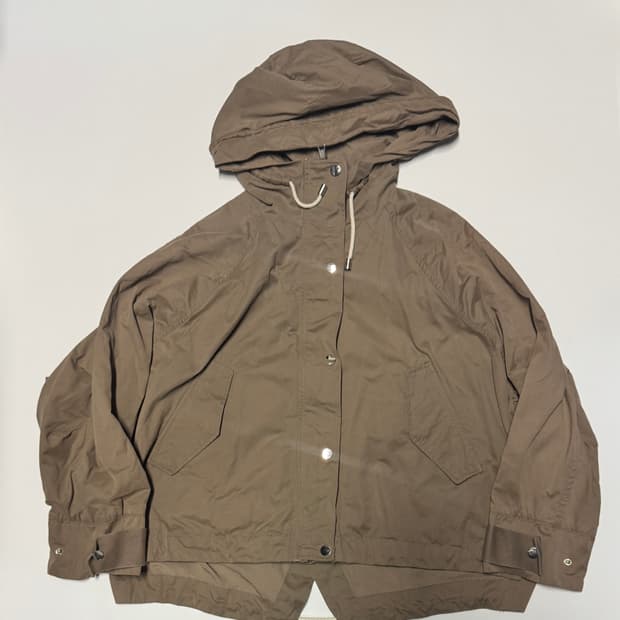 여성 자라 Zara 빅 사이즈 사파리 야상 숏 자켓 M