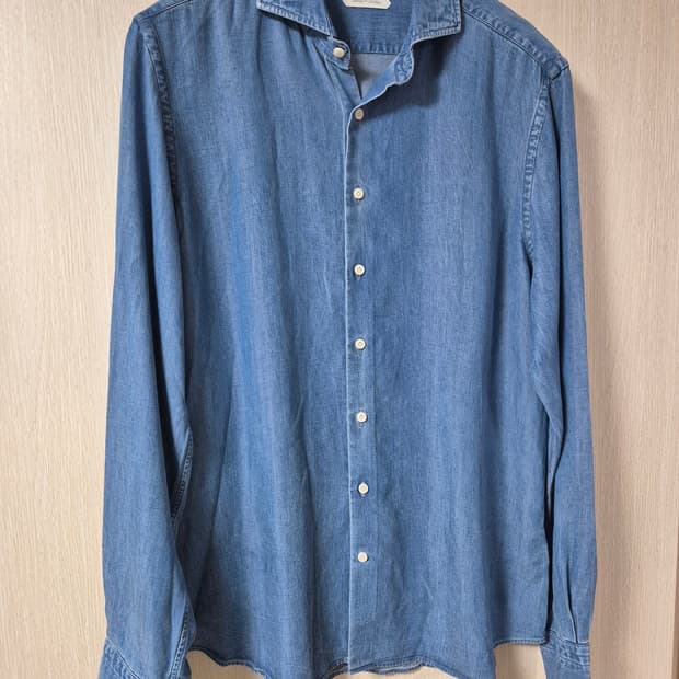 (23년) 수트서플라이 SUITSUPPLY 리오셀 데님 셔츠  남성 39