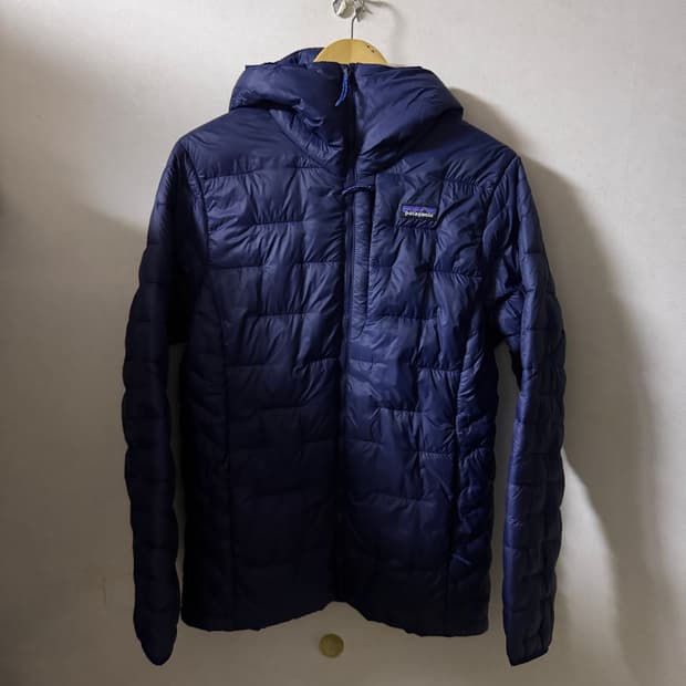 파타고니아 여성 마이크로 퍼프 후디 다운 L (여성 77정도)