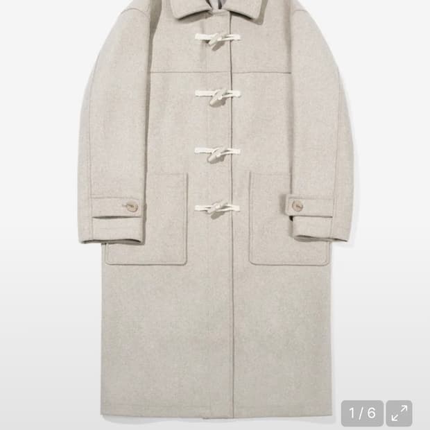 키뮤어 울 떡볶이 코트