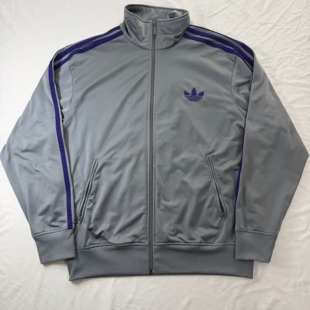 아디다스 파이어버드 트랙탑 져지 그레이퍼플