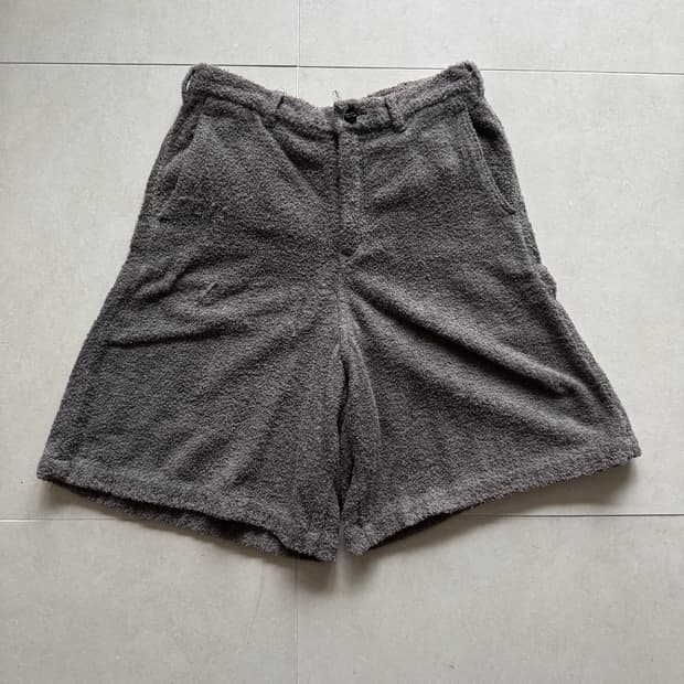 꼼데가르송 옴므 플러스 테리 코튼 쇼츠 S