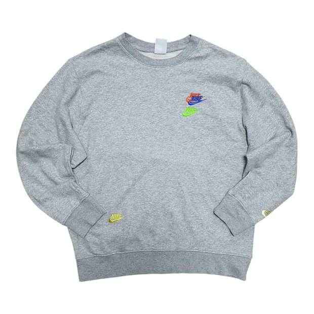 ✨ (바배) 나이키 멀티로고 그레이 맨투맨 