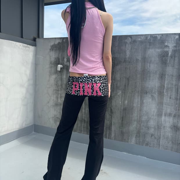 빅토리아시크릿 핑크 쥬얼 레깅스 갸루