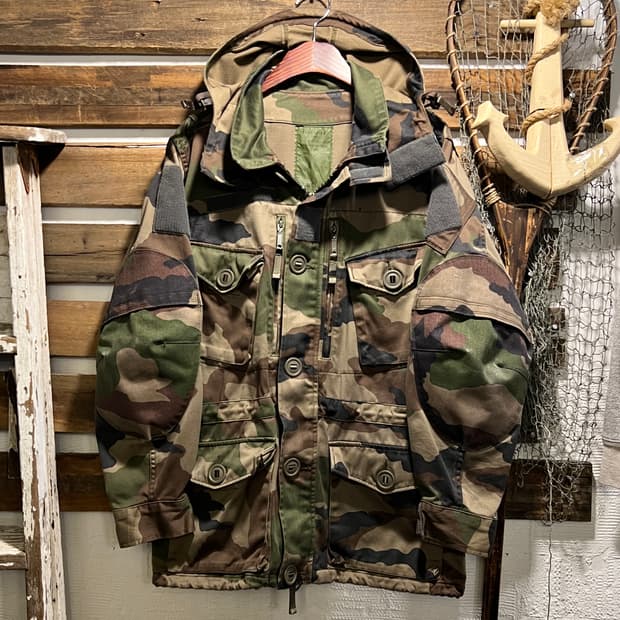 [M]00's 프랑스군 우드랜드 패턴 배틀필드 스목 자켓
