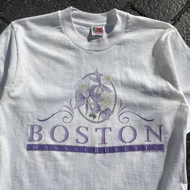00‘s Fruit of the loom Boston single T