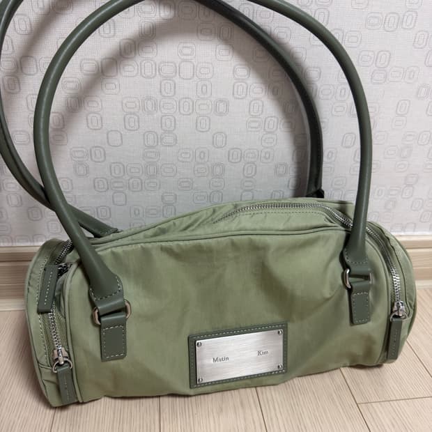 마뗑킴 나일론 보스턴백