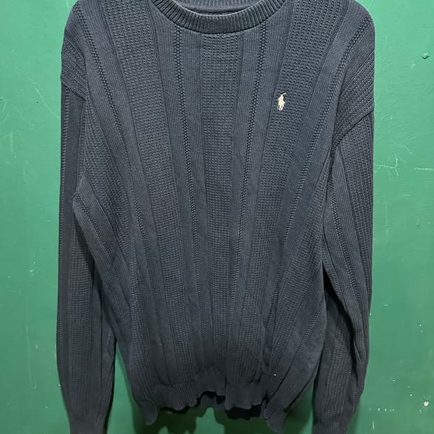 폴로USA 네이비 니트 XL