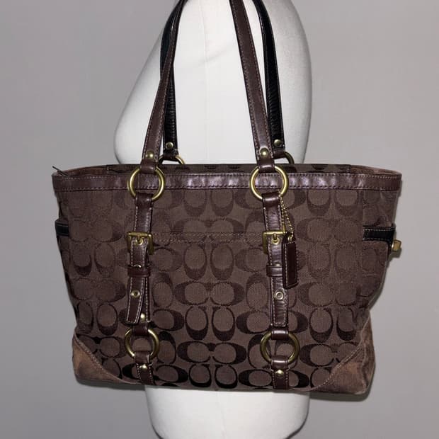Coach vintage brown shoulder bag
