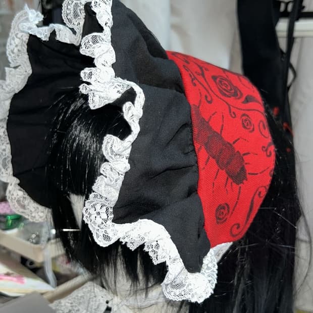 지네 핸드드로잉 하프보닛