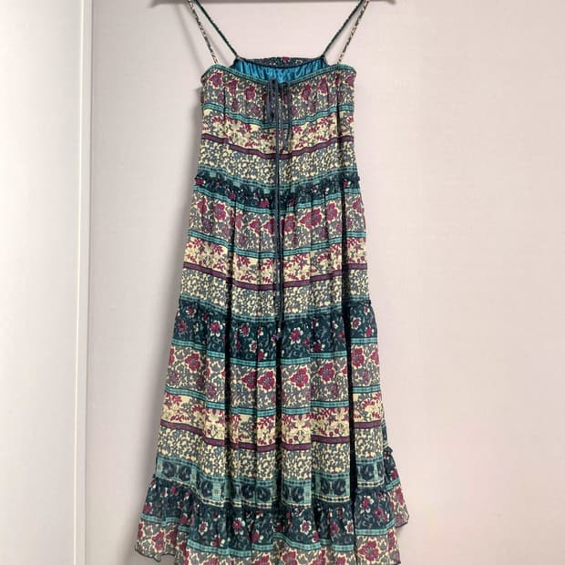 빈티지 타이드 원피스