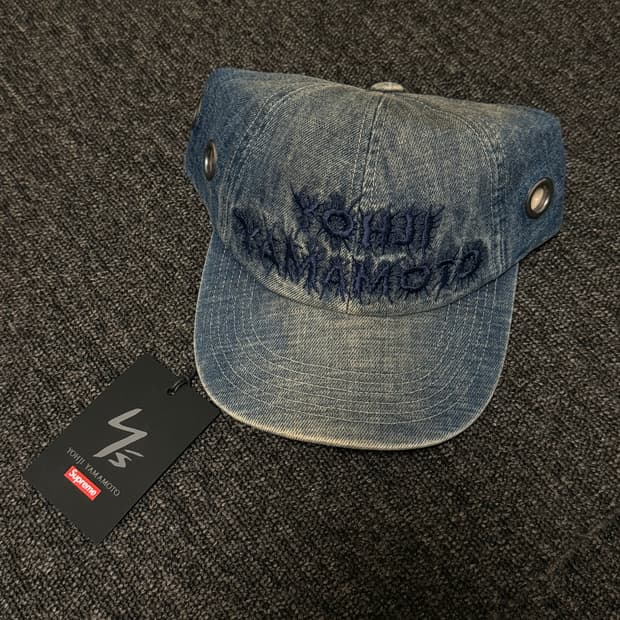 슈프림 x Y's 바이 요지 야마모토 그로밋 6-패널 워시드 블루 - 2