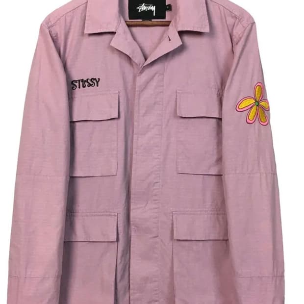스투시 라벤더 STUSSY "Letts BDU" 재킷