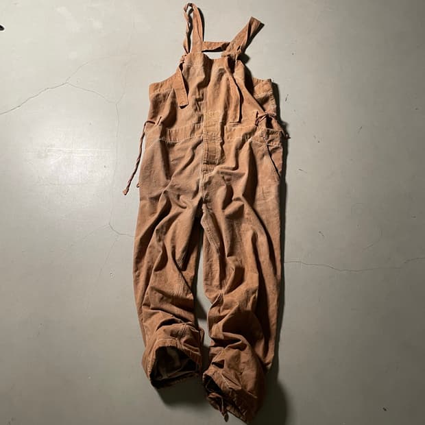 H•d One off Hand-Dyed Work Jumpsuit