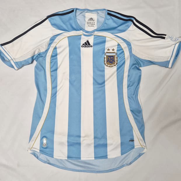 아르헨티나 국대 홈 노마킹 유니폼 팝니다