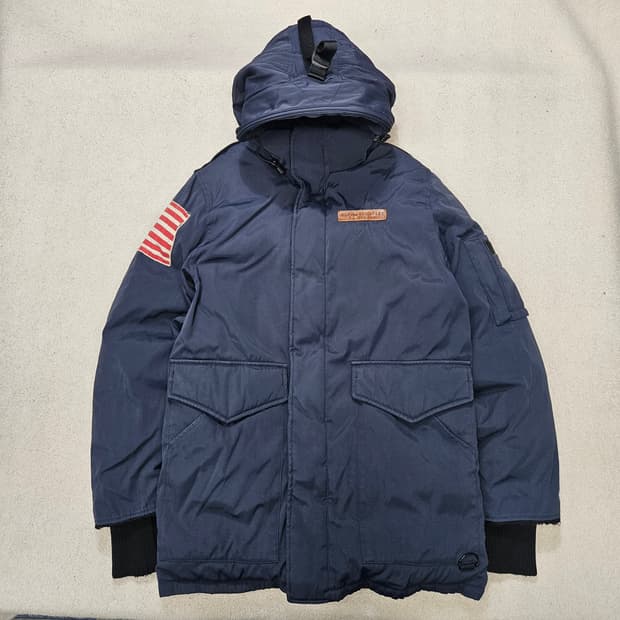 폴로진스 다운 파카 S