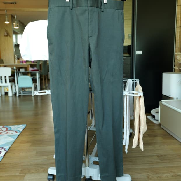 에르메스 코튼 팬츠 그린 32사이즈