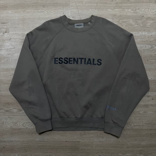 피어오브갓 에센셜 기모 맨투맨