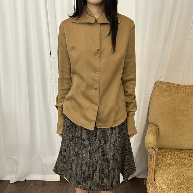 비비안 웨스트우드 골드 라벨 오픈카라 셔츠