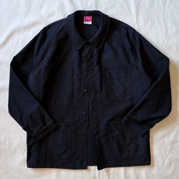 [105-107] 90s 프랑스 ADOLPHE LAFONT 블랙 몰스킨 