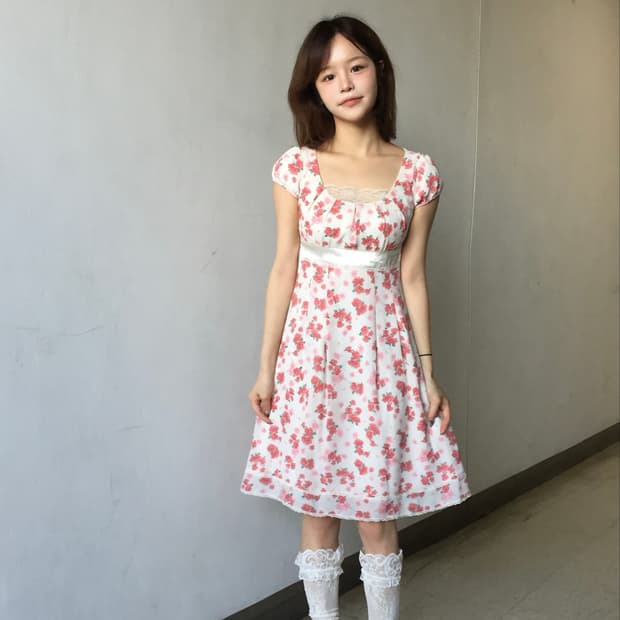 JPN Vintage 히메갸루 로걀 페어리 원피스