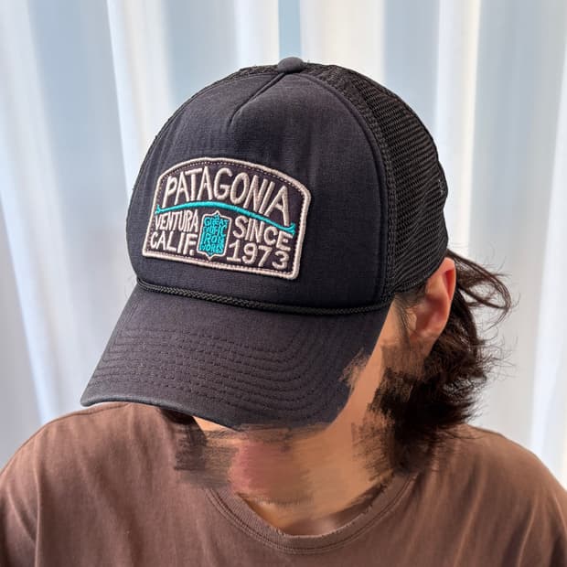 파타고니아 2014 빈티지 트러커 메쉬 볼캡 모자