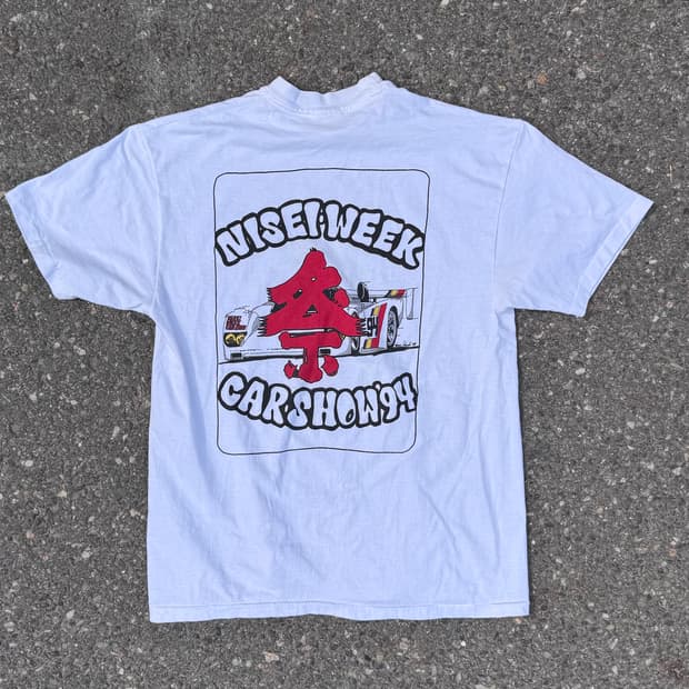 90s made in usa 싱글스티치 니세이 위크 반팔 L 786