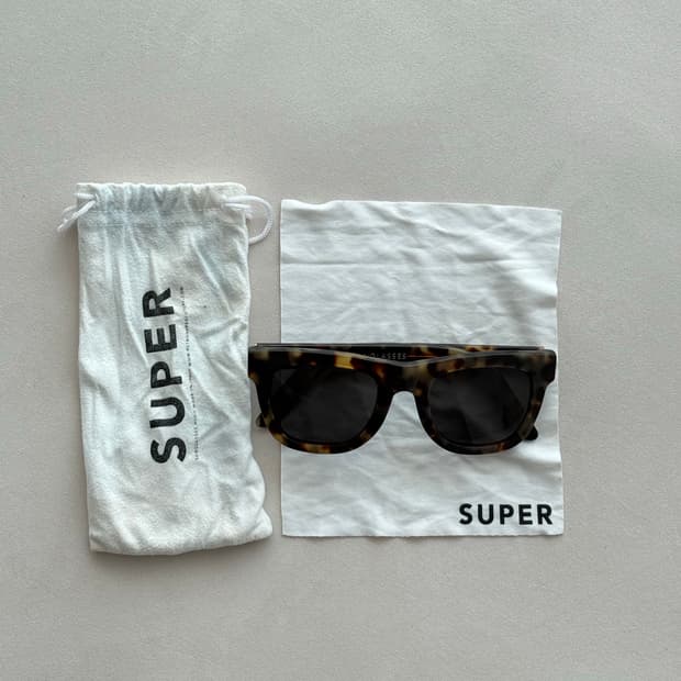 SUPER 슈퍼 레오파드 선글라스