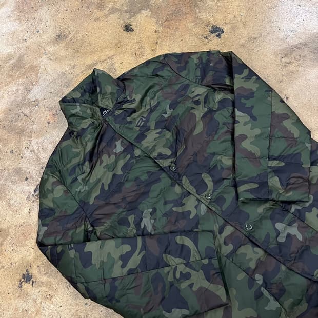 [정품/L] RLX 랄프로렌 폴로 카모 경량 패딩 b19