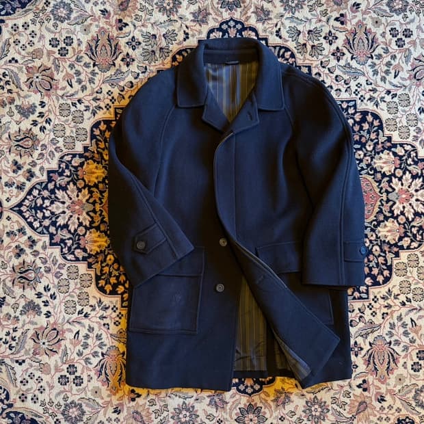 던힐 래글런 코트 100