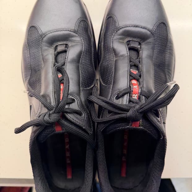 프라다 아메리카컵 빈티지 블랙
