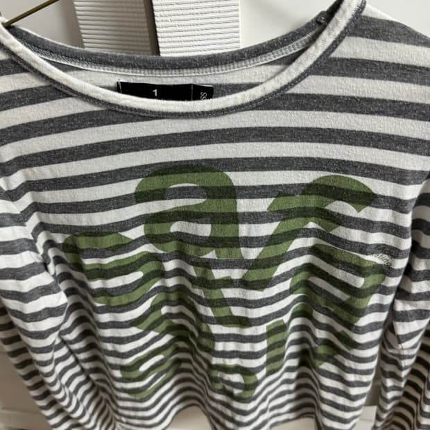 사파리스팟 스프라이트 보더 티 롱슬리브 1사이즈