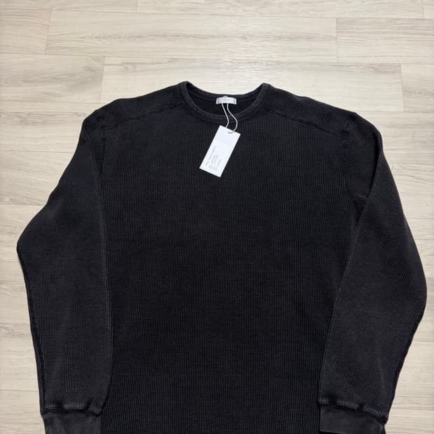 스틸네스 Vintage Thermal Long Sleeve 블랙 2사이즈