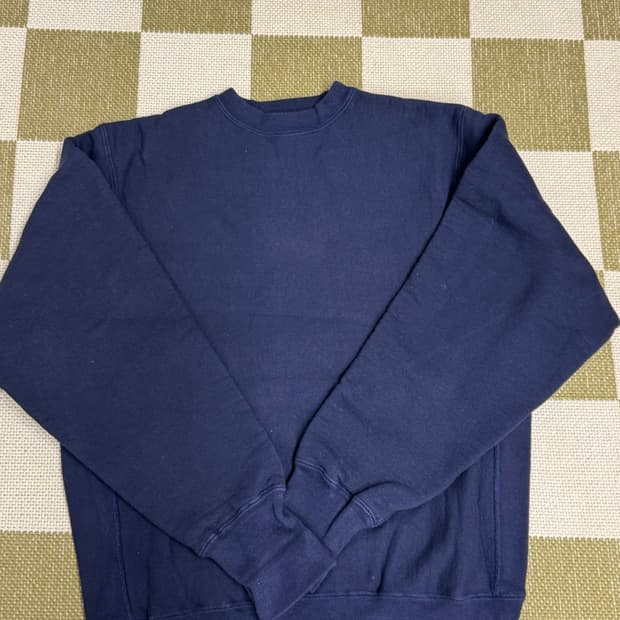 캠버 맨투맨 네이비