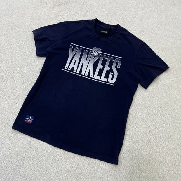 105 엠엘비 뉴욕양키스 반팔 티셔츠 0317M