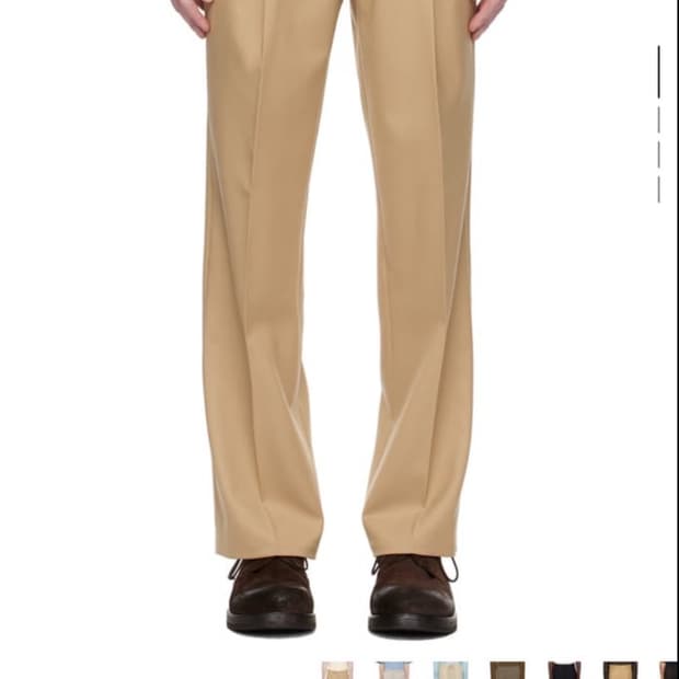 48) 선플라워 맥스 트라우저 베이지