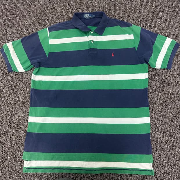 POLO 폴로 랄프로렌 스트라이프 반팔티셔츠 2XL