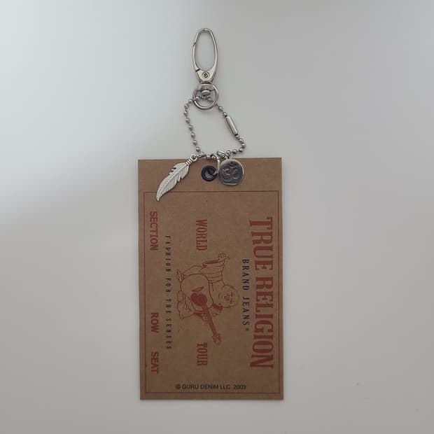 (새상품) 트루릴리전 키링