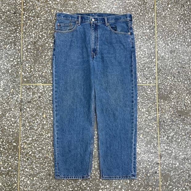 리바이스 550 블루 진 데님 팬츠 38